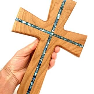 Wood & Glass Crosses