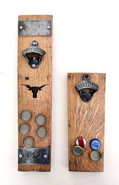 staves longhorn magnetic bottle opener