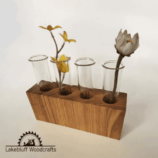 Wooden Vases & Propagation Stands